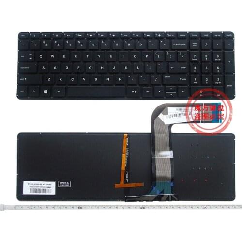 Laptop Russian Keyboard For HP Pavilion 15-p043cl p043nr p044nr p045nr P100 Notebook Replacement layout Keyboard