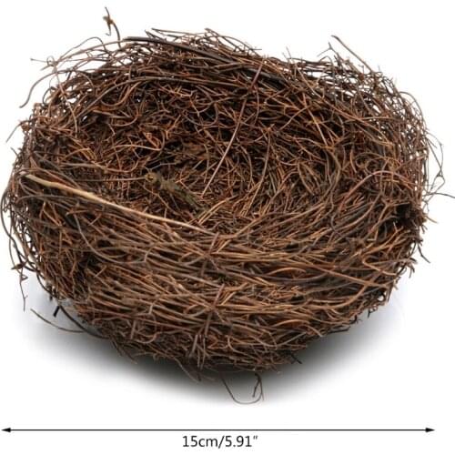 Creative Easter Decor of Simulated Mini Artificial Quail Egg Birds Nest Model 67JB