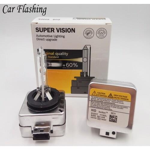 Car Flashing 1 Pair xenon HID Bulb D1S D1R D2S D2R D3S D3R D4S D4R HID Lamp Headlamps 35W 4300K 6000K 8000K 10000K Replacement