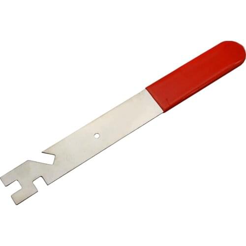 Fingerprint lock blade locksmith repair tool, electronic lock door handle panel auxiliary repair stainless steel blade