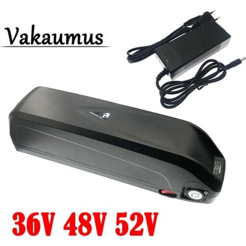 Vakaumus Electric Bicycle Battery Hailong 18650 Battery Pack 52V 16Ah 48V 36V 12Ah 16Ah 20Ah Powerful Bicycle Lithium Battery