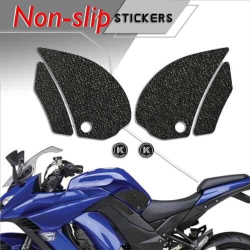 Motorcycle Tank Pad Tank grip friction protector Non-slip decals Waterproof sticker Knee Pads for KAWASAKI 2011-2013 NINJA 1000
