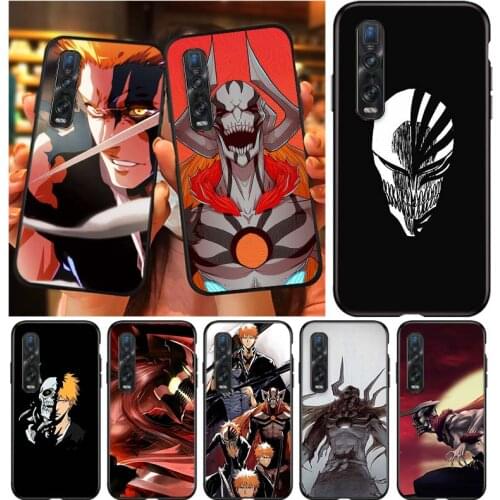 Anime BLEACHS For OPPO Find X3 X2 Lite K5 K3 R17 R15 R9S F15 F11 F19 F9 F7 Neo Pro Soft Silicone Phone Case