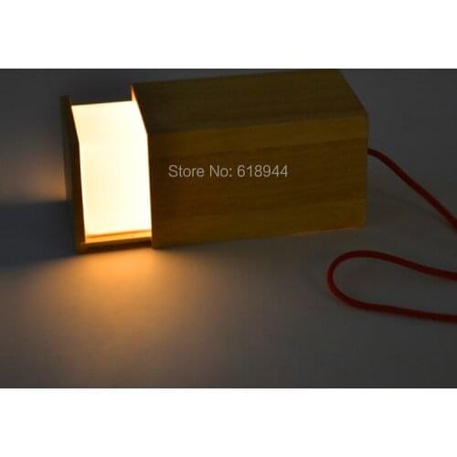 Latest Creative Nordic American Style Wood Table Lamps Bedroom Bedside Lamp Art Reading Lamp Table Lights