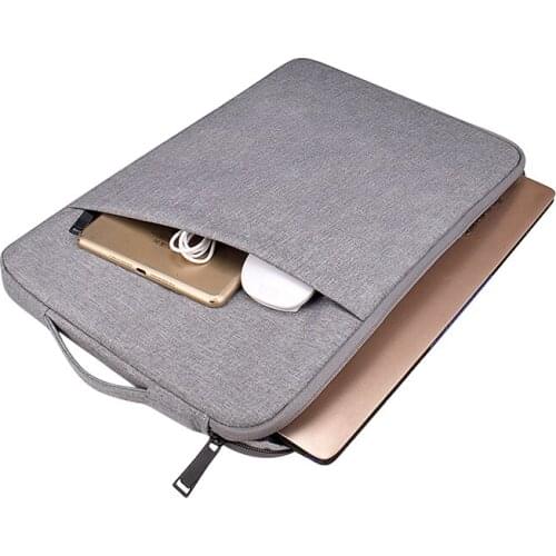 General Laptop Bag 13/14/15 inch Macbook Case Notebook Sleeve Bag Side Carry Briefcase Computer Handbag for AUSU HP DELL Xiaomi