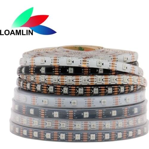 DC12V WS2815 (WS2812B Updated) RGB LED Pixels Strip Light Individually Addressable LED Dual-Signal 30/60/144 Leds/m