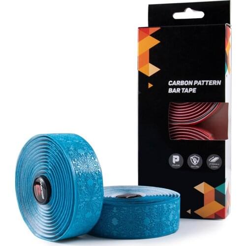 Bolany road bike handlebar carbon fiber pattern EVA PU costrip soft sweat-absorbent breathable non-slip shock absorption