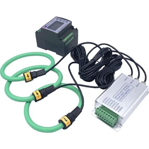 Rogowski coil electric power energy meter
