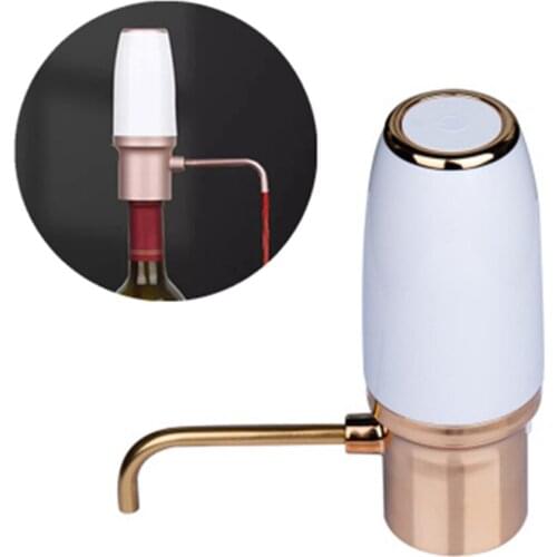 USB Charging Electric Wine Decanter Portable Quick Wine Aerator Decanter Smart Fast Decanting Wine Dispenser Automatic Wine Pump