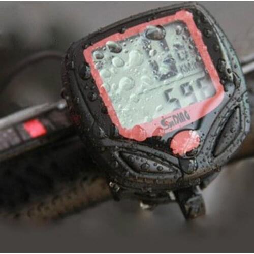 1Set Waterproof Bicycle Odometer Speedometer Bike Computer With LCD Digital Display Cycling Stopwatch Riding Accessories Tool