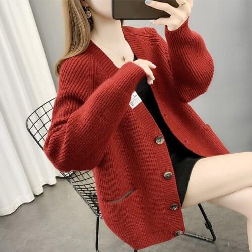Spring sweater coat womens spring 2021 womens spring dress new womens knitted cardigan sweater in 2020