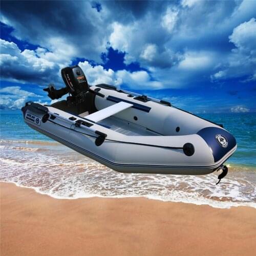 0.9 MM PVC Inflatable Assault Boat For 5 Person Length 3.0 M Laminated Wear Resistant Drifting Fishing Outdoor Speed Kayak