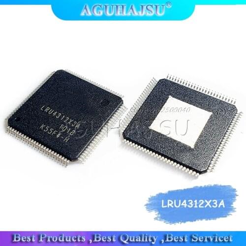 1PCS LRU4312X3A LRU4312X3A-AN LCD Flower Screen Repair Chip QFP-100 Brand new original