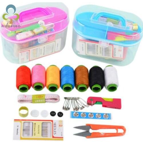 1Pc Sewing Kit Household Multi-function Kitting Needles Bag Travel Portable Knitting Accessories Organizer Complete DIY Tool ZXH