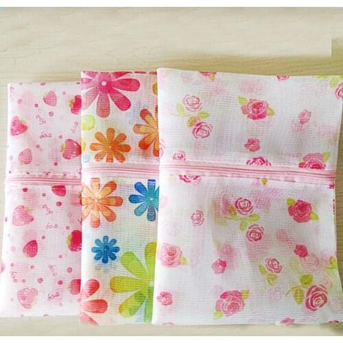 1pcs Household Printing Washing Storage Bag Clothes Storage Bag Toiletries Shoe Storage Organizer Bathroom Cleaning Clothes Bag