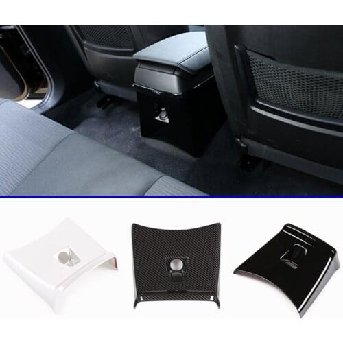 4colors For BMW X1 E84 2011-2015 Car Accessories Car Rear Row Air Vent Panel Cover Trim