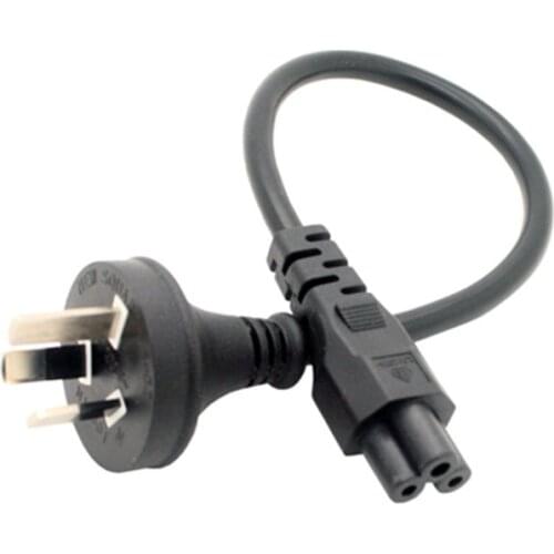 Australian AU 3Pin plug to IEC 320 C5 3Prong Laptop Portable Mickey Mouse Power Short Cable for LENOVO ASUS Power Adapter