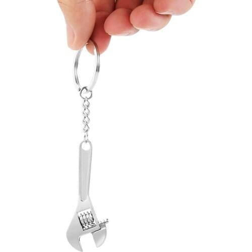 Spanner Keychain Tools Car Key Ring for volkswagen Golf Bora Jetta POLO GOLF Passat Skoda Octavia A5 Fabia SEAT Ibiza Leon