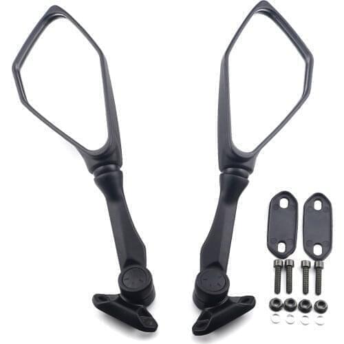 Black Motorcycle Rear View Mirrors For Kawasaki Ninja ZX6R ZX636 2013 2014 2015 2016 2017