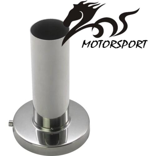 Universal Exhaust Muffler Silencer 3.5/4/4.5 inch Unadjustable Tail Muffler Tip Pipe for All Cars