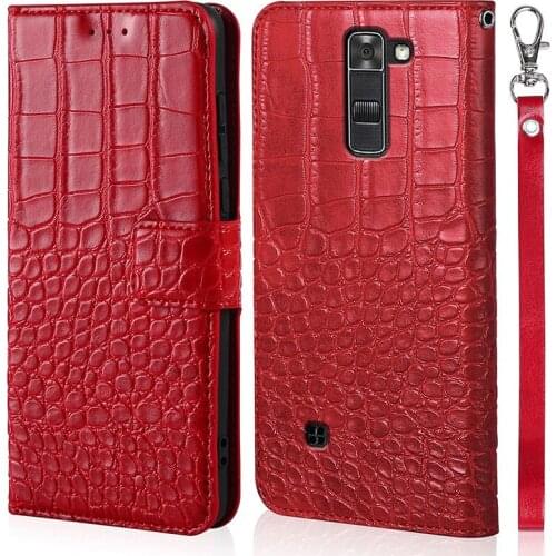 Leather Flip Case For LG K4 2017 M160 LG K5 X220 X220ds X220mb Phone Cover for LG K7/Tribute 5 LS675 X210 X210DS Case with Strap