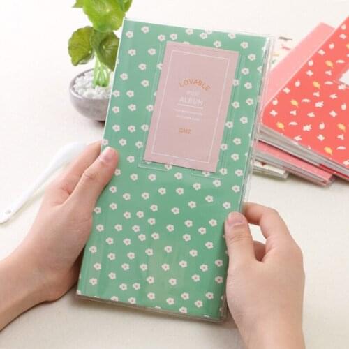 Los Fick Photocard Holder 3 Inch 84 Pockets Photo Album Movie Ticket Star Collection Photo Sticker Mini Instax Album Mini Film