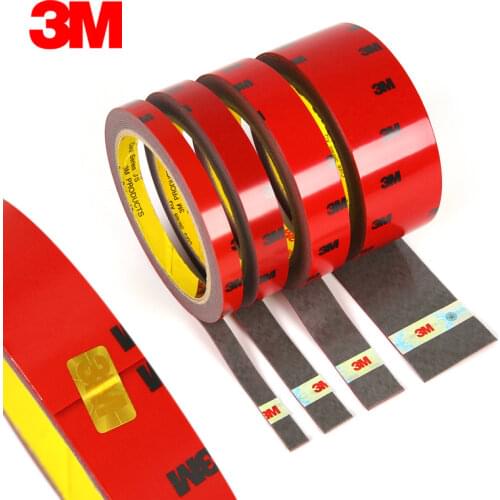 Powerful Fixed Acrylic Double-sided Tape High Viscosity Foam Adhesive Auto Special Sponge Puffs Glue 3 M Sticker 0.8mm Thick