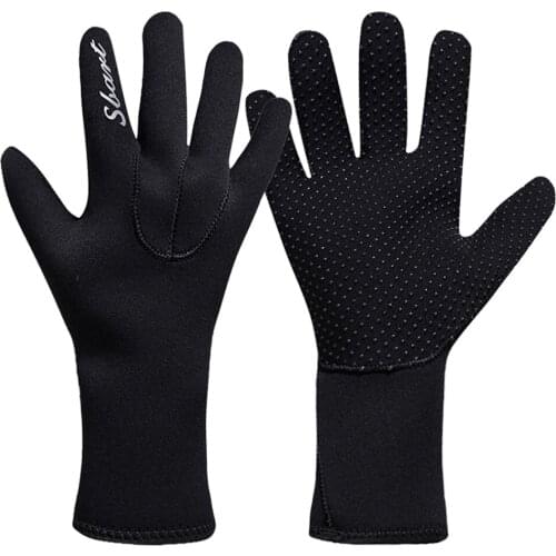 Diving Gloves Neoprene 3mm Swimming Flippers Surf Equipment Kitesurf Underwater Fishing Windsurf Scuba Diving Gloves For Fishing