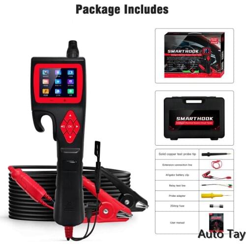 P200 Automobile Circuit Intelligent Analyzer Fault Diagnosis Automobile Multimeter Quickly Testing All 9V-30V Electronic Systems