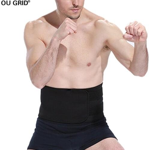 Waist Trimmer Belt, Waist Trainer, Promotes SWEAT & WEIGHT LOSS in Mid-Section