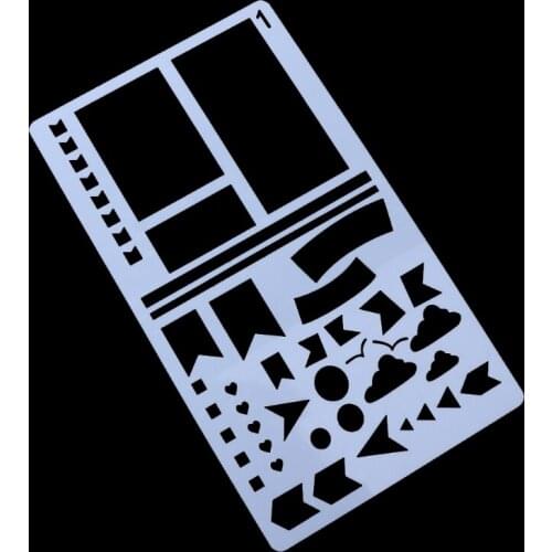 Different Painting Stencil DIY Home Decor Planner Scrapbooking Album Craft Art E56C