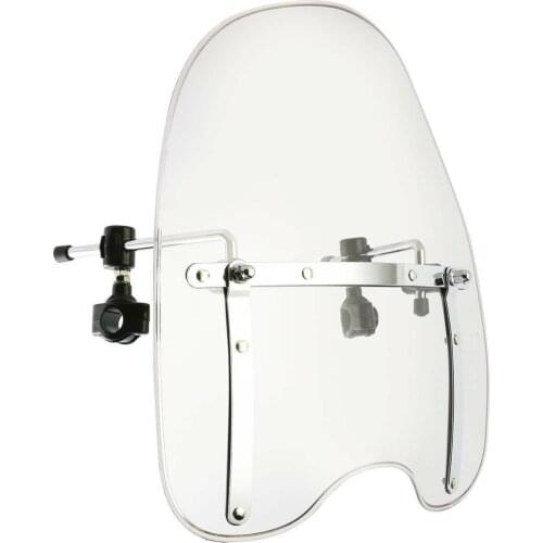 Motorcycle 7/8" Smoke/Clear Windscreen Windshield For Harley Sportster XL1200 XL 883 Softail Dyna