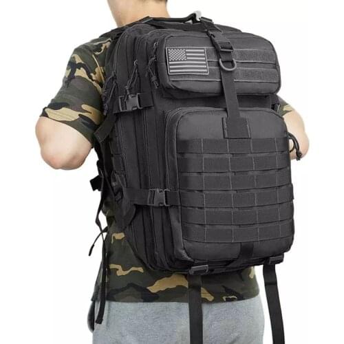 50L Military Tactical Assault Backpack Waterproof Army Molle Back Pack Outdoor Backpacks for Hiking Camping Climbing Trekking