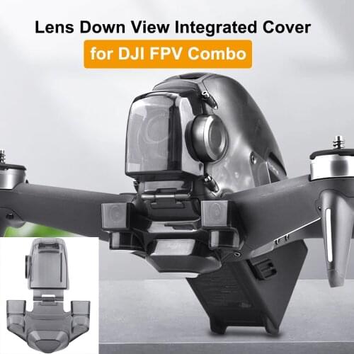 For DJI FPV Combo Lens Down View Integrated Cover Down-Visual Camera Protective Lens Cap Gimbal Camera Mount Holder Accessory