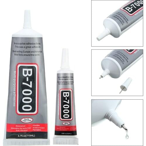1Pcs 15/25/50/110ml B-7000 Glue Adhesive Epoxy Resin Repair Cell Phone Touch Screen Liquid Glue Jewelry Craft Adhesive Glue