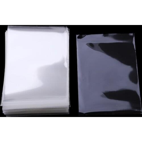 100Pcs Credit Card Sleeve Card Sleeve Data Protection with Tear-Off Protection