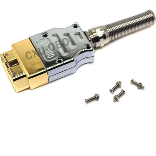 High quality J1962M OBD2 16pin connector metal High Quality Free Shipping