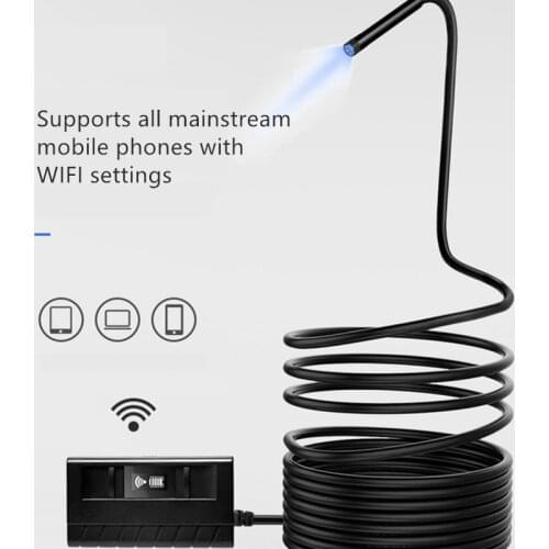 5.5mmWifi Endoscope Camera 1080P HD Camera USB Endoscope Borescope IOS Android Endoscope for Iphone Tablet Smartphone Endoscopio