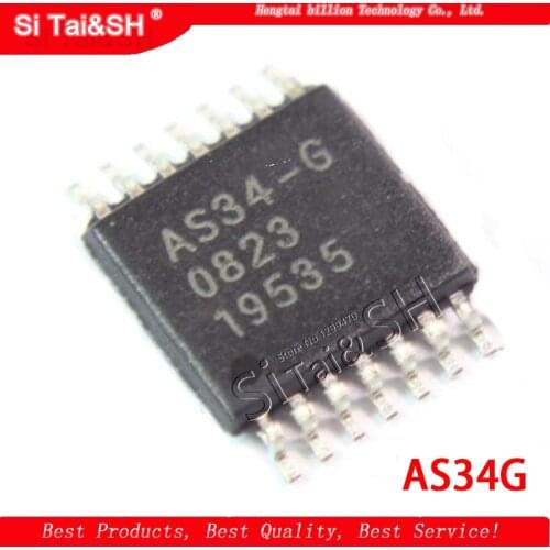 5PCS AS34-G AS34 AS34G TSSOP14 IC