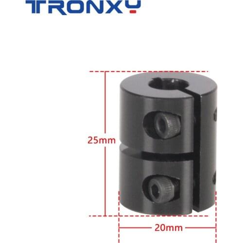 Tronxy 3D Printer Accessories and Parts Motor Coupler Flexible Coupling Multiple Options Printing Connectors Internal 5mm & 8mm