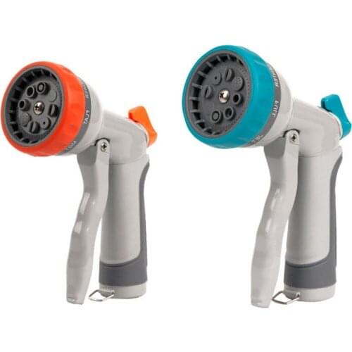 Household Portable Multifunctional High Pressure Water Gun for Car Washing Watering Garden Irrigation Cleaning Metal Gun Body