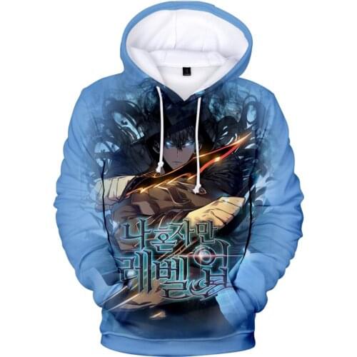 Solo Leveling 3D Hoodie Fashion Men Women Casaul Sweatshsirts Casual Hoodies Sportswear Kids Long Sleeve Pullover Harajuku Tops