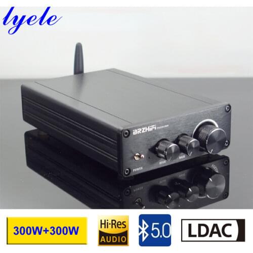 TPA3255 2.0 channel HIFI Bluetooth 5.0 digital power amplifier 300W+300W LDAC