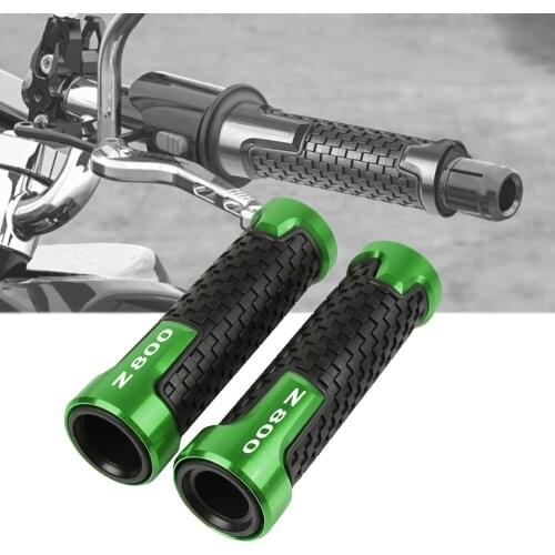 Motorcycle Accessories handle grips racing handlebar motobike rubber anti-slip handle bar grip For KAWASAKI Z800 Z 800 z800