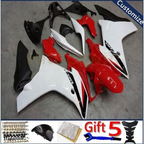 Motorcycle fairing For CBR600F 2011 2012 2013 CBR 600F 11 12 13 Body Kit motorcycle panels Injection mold red white