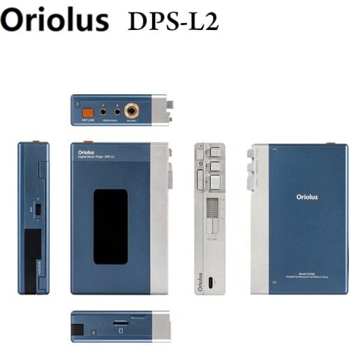 Oriolus DPS-L2 ES9038 PRO USB DAC OPA1612 DSD256 384kHz/32Bit 3.5+3.5&4.4mm Output Cassette Classic Look HiFi Music Player