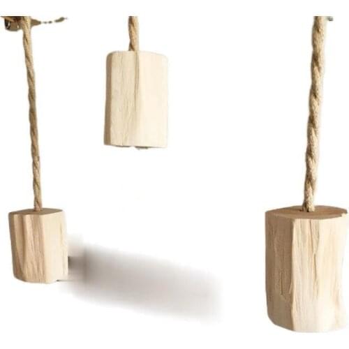 Wood Lamp Base Single-headed Creative Wood Lighting Base Dining Room Bedroom Retro Wood Lamp Stand Bulb Holder Bulb Holder