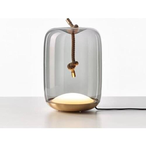 Modern Italy Melt Glass Table Lamps Living Room Bedroom Bedside Modern Lamps Warm Led Wedding Lava Lamp Decor Lights Fixtures