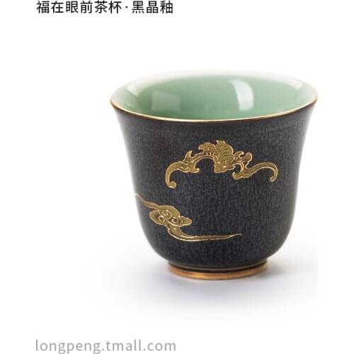Dehua white porcelain ceramic cup China Kung Fu cup drinking tea ceramic sample Tea Cup China tea bowl host cup single cup