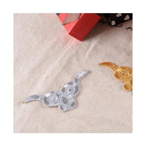 7cm x 3.5cm COS costume clothing embroidered cloth affixed necessary purl stitch Patch stickers